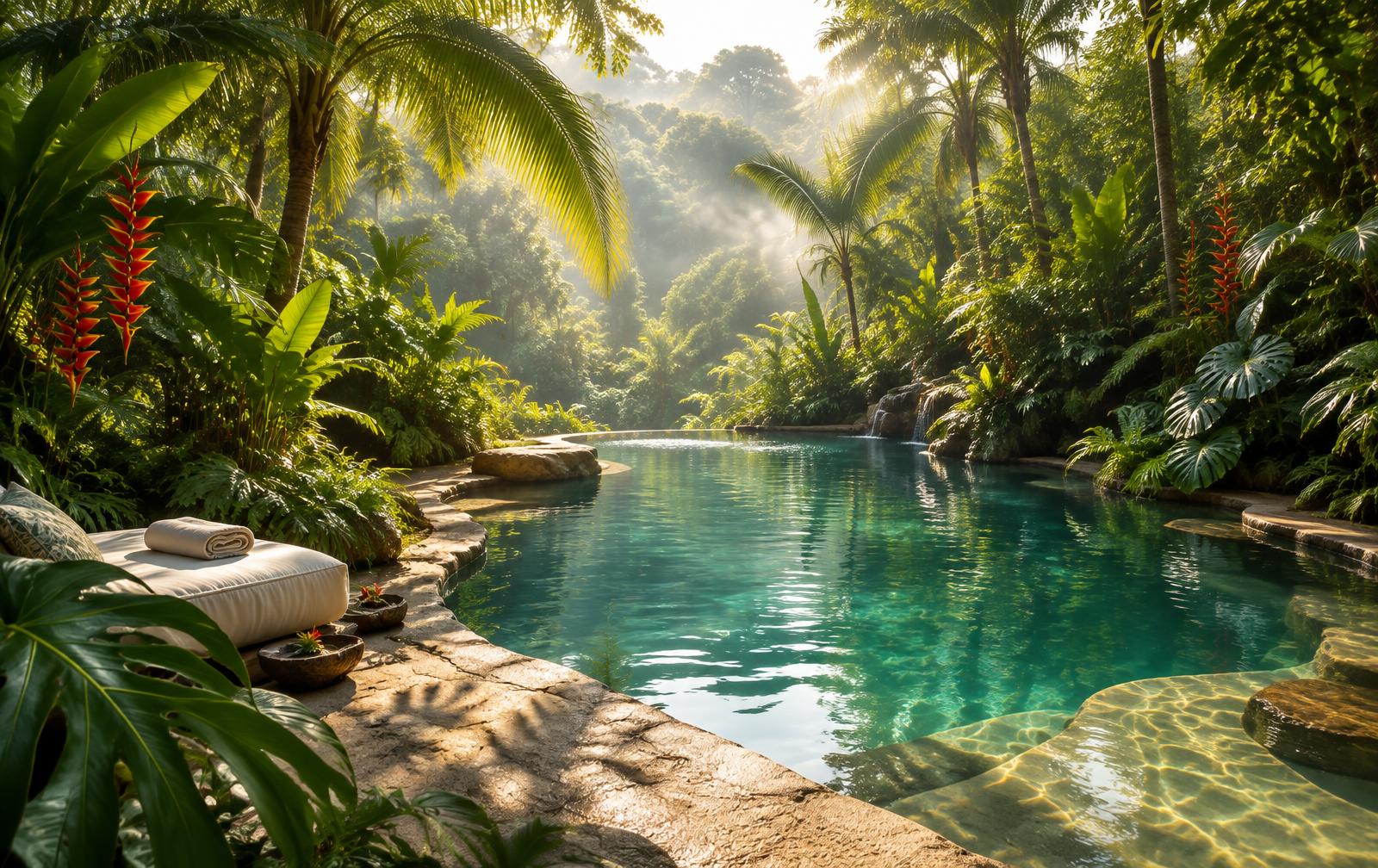 Pool and Hot Tub